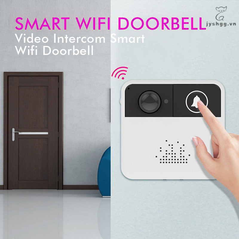 Wireless WiFi Smart Remote Video Door Camera Phone Doorbell Intercom IR Security Bell