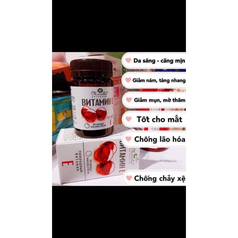 Vitamin E đỏ Nga