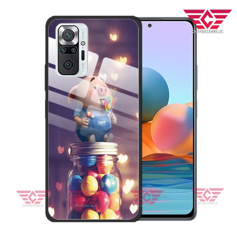 Ốp lưng xiaomi redmi note 10 - redmi note 10 pro - K30 - POCOFONE 3 CHÚ HEO DỄ THƯƠNG