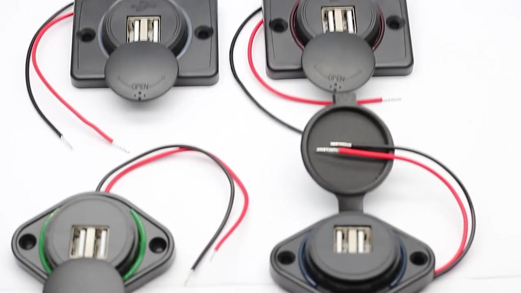 Ổ Cắm Sạc Hai Cổng USB Ma 3.1A 12-24V Dành Cho Xe Hơi/Tàu Thuyền | BigBuy360 - bigbuy360.vn