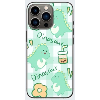 Ốp lưng iphone 13 pro, 13 pro max in hình khủng long cute
