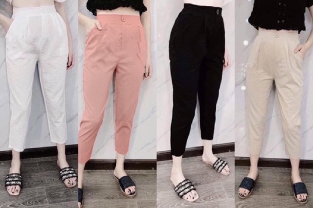 BÁN SỈ QUẦN BAGGY ĐŨI 5 MÀU CHO NỮ | BigBuy360 - bigbuy360.vn