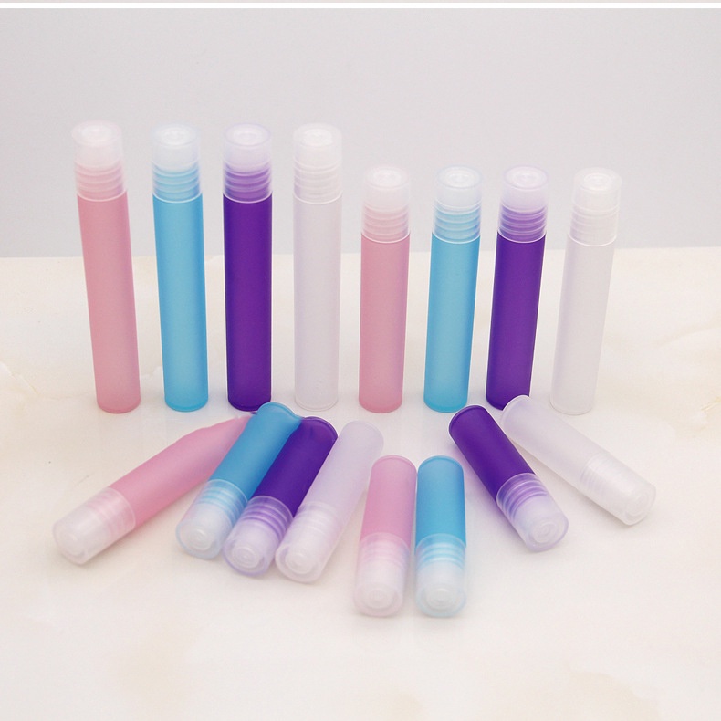 Chai Lăn Đựng Tinh Dầu Bằng Nhựa Trắng 3ml 10ml