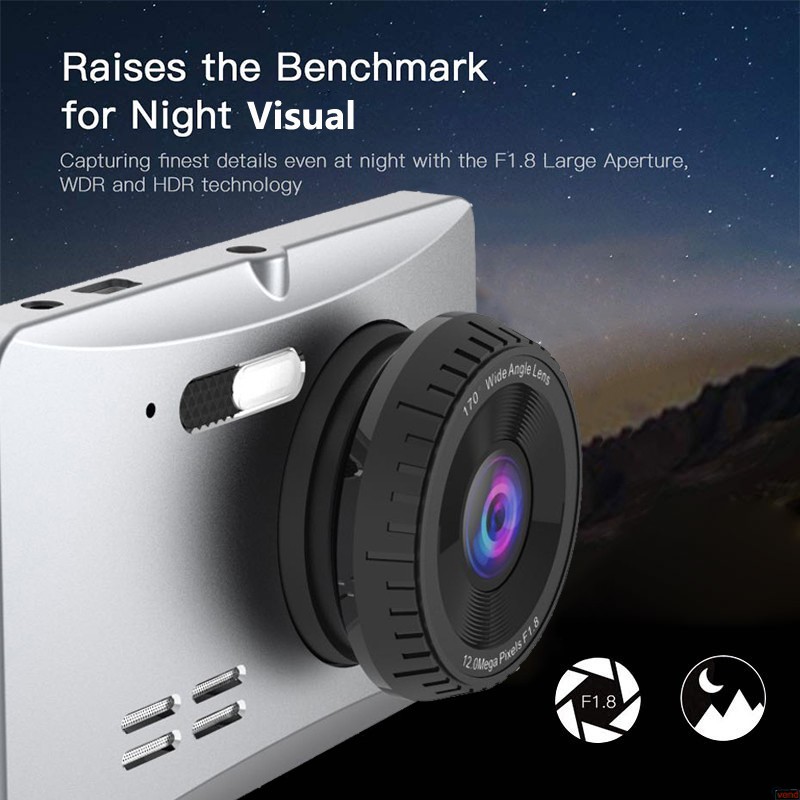 Máy Ghi Hình Hành Trình Xe Hơi 3.6 Inch 1080p Hd | BigBuy360 - bigbuy360.vn