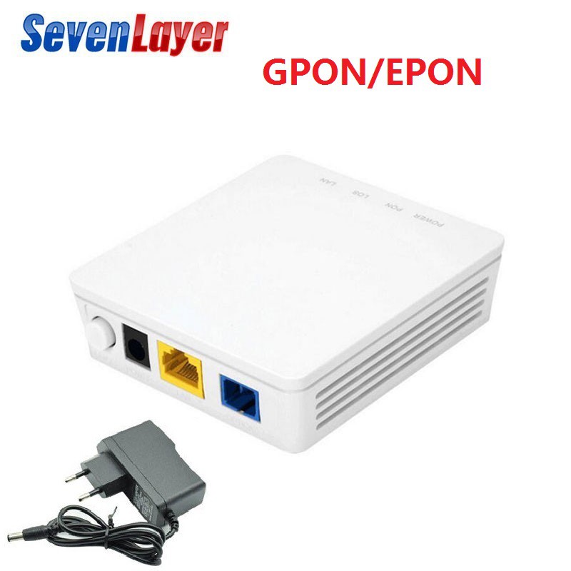 100% New EPON GPON/XPON ONU ONT FTTH  ONU Modem HG8310m GPON EPON ONU ONT Original H W 1G