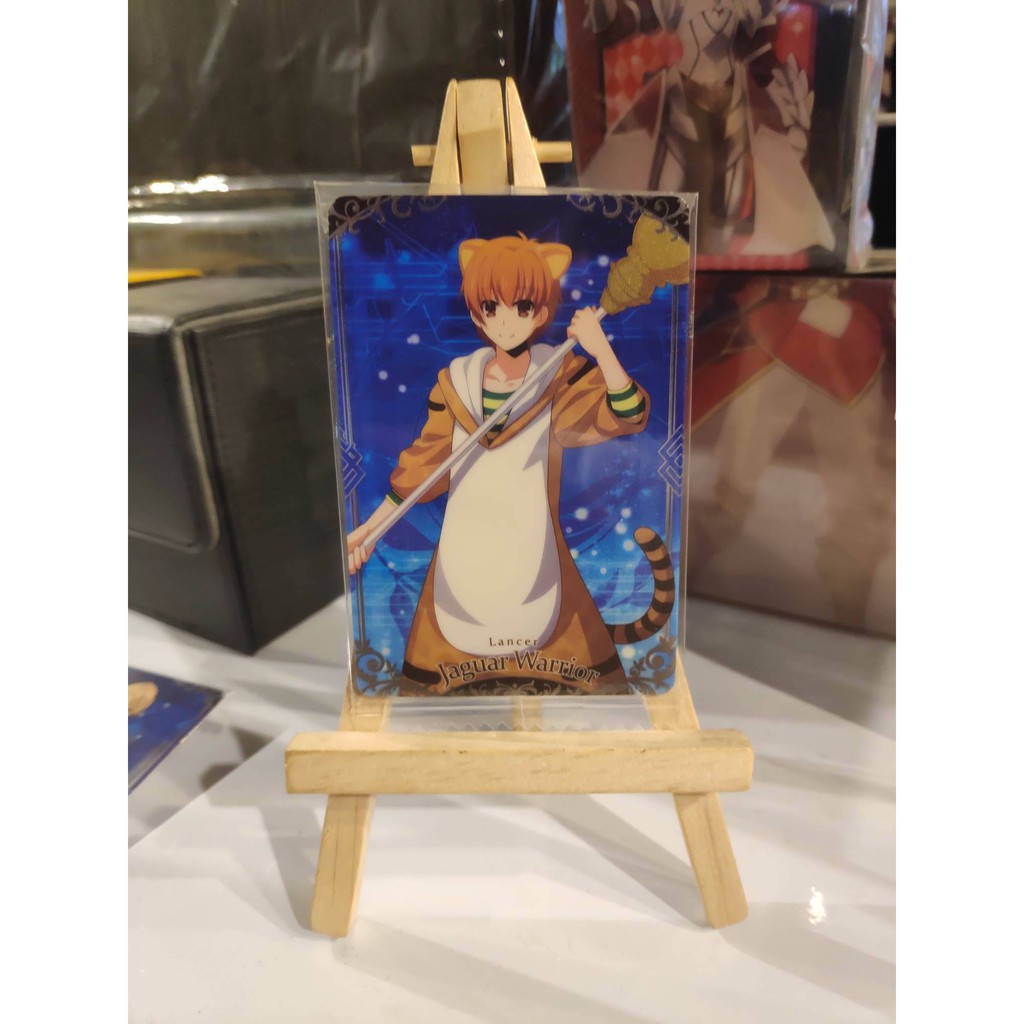 Thẻ bài bánh xốp Fate Grand Order FGO Jaguar Warrior N - Tặng bọc bài nhựa bảo quản