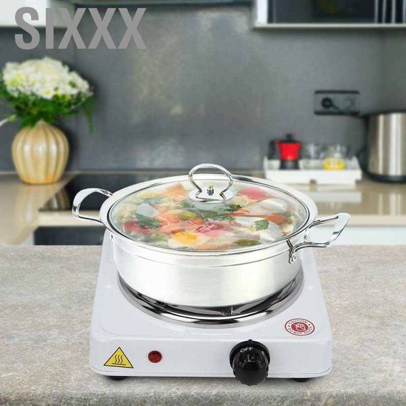 Bếp hơ lá trầu cho bé, bếp điện mini 1000W - Bảo hành 6 tháng