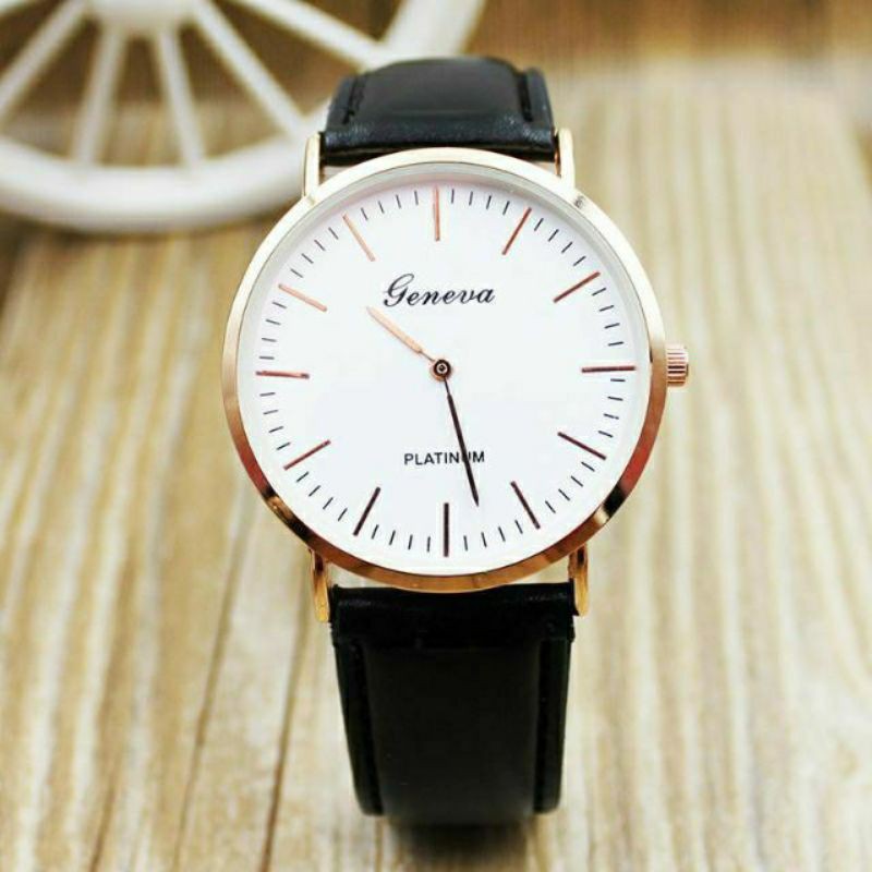 Đồng hồ nam nữGeneva dây da Hàn Quốc | BigBuy360 - bigbuy360.vn
