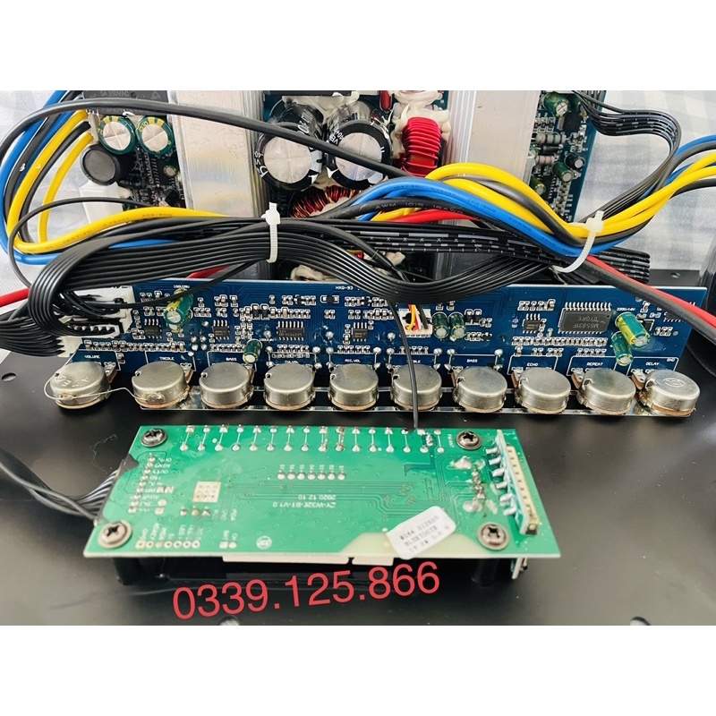 Bo loa kéo 200w chuẩn, sử dụng ic 2092 chơi được bass đơn 50 hoặc bass đôi 40