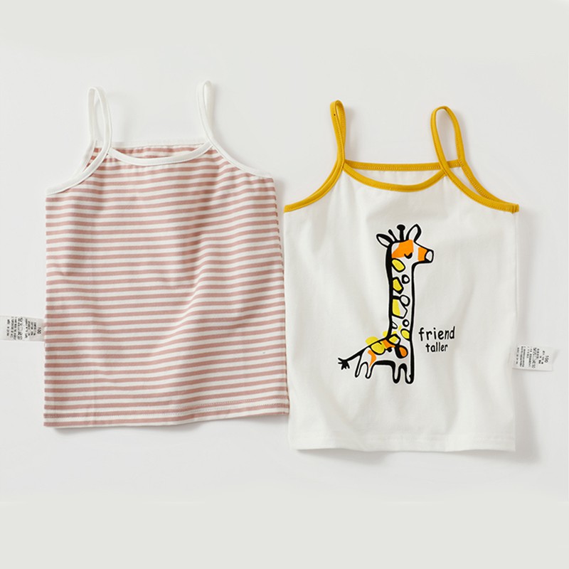 Áo lót hai dây vải cotton thiết kế đáng yêu cho bé gái tuổi teen