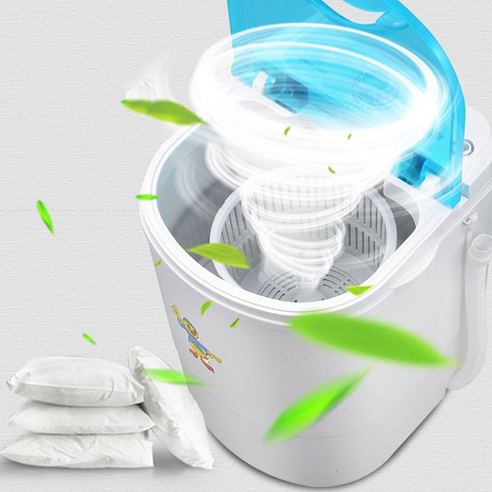 Máy giặt mini dành cho sinh viên, các mẹ - Giặt sạch, gọn nhẹ
