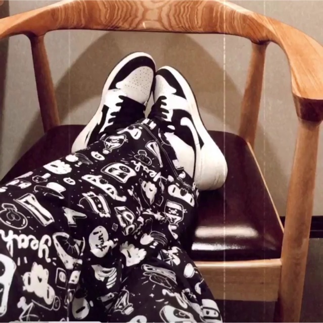 [STICKER PANTS] | Quần Hoạ Tiết | Yeah | made by Méow | BigBuy360 - bigbuy360.vn