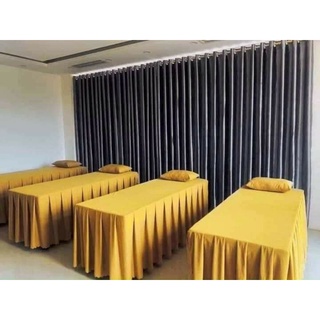 Ga trải giường spa chất liệu thun.