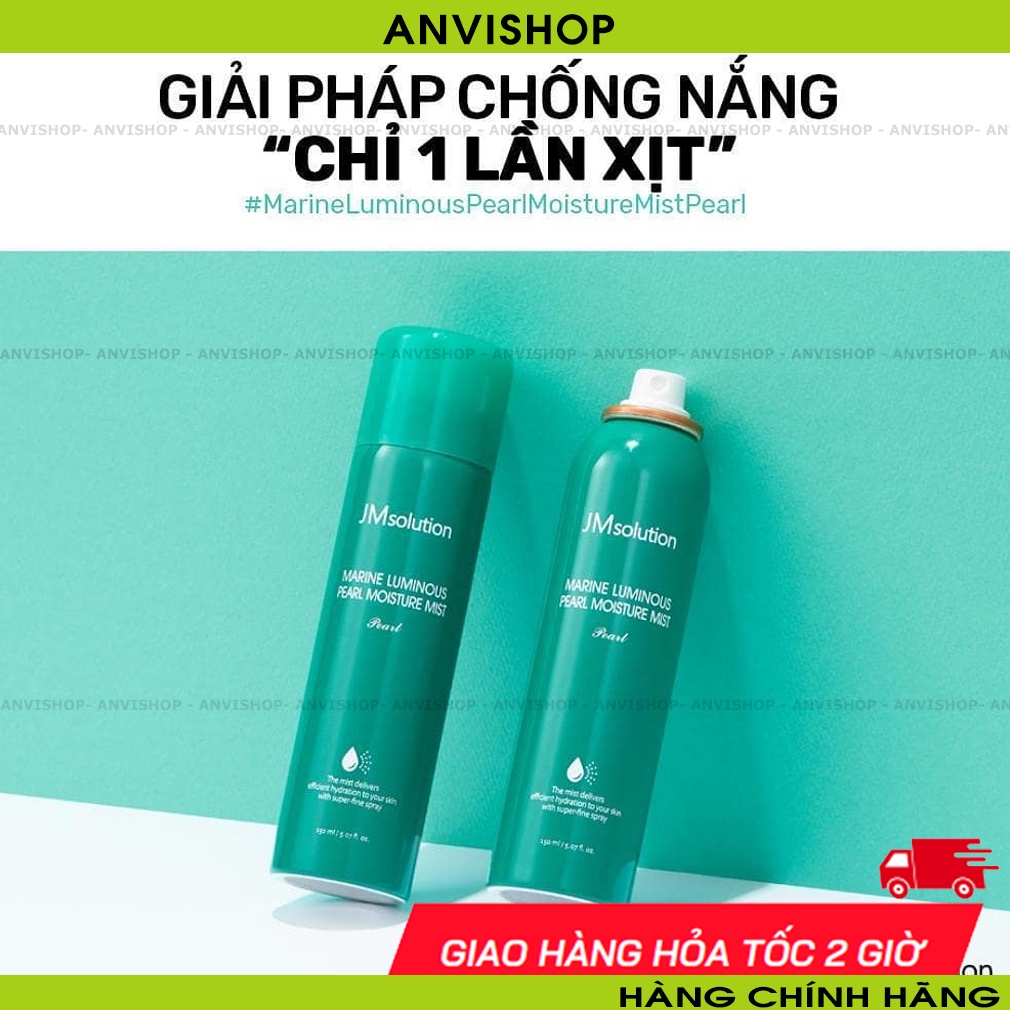 Xịt Chống Nắng Jm Solution SPF50 dung tích 180ml