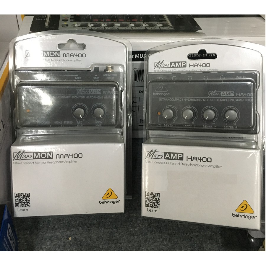 BỘ KHUẾCH ĐẠI CHO TAI NGHE - BEHRINGER MA400