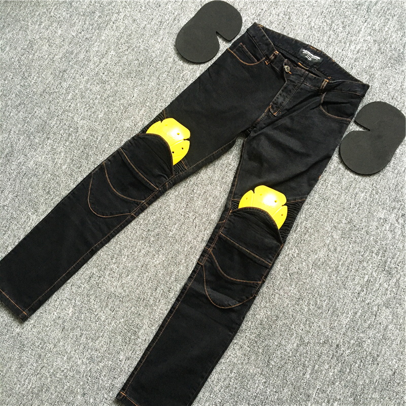 Quần jean đi xe máy Komine PK717 bằng sợi kevlar với đệm bảo vệ co giãn | BigBuy360 - bigbuy360.vn