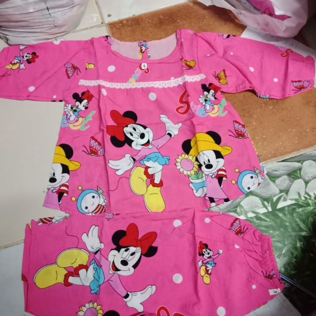 Compo đồ bộ ton bé gái