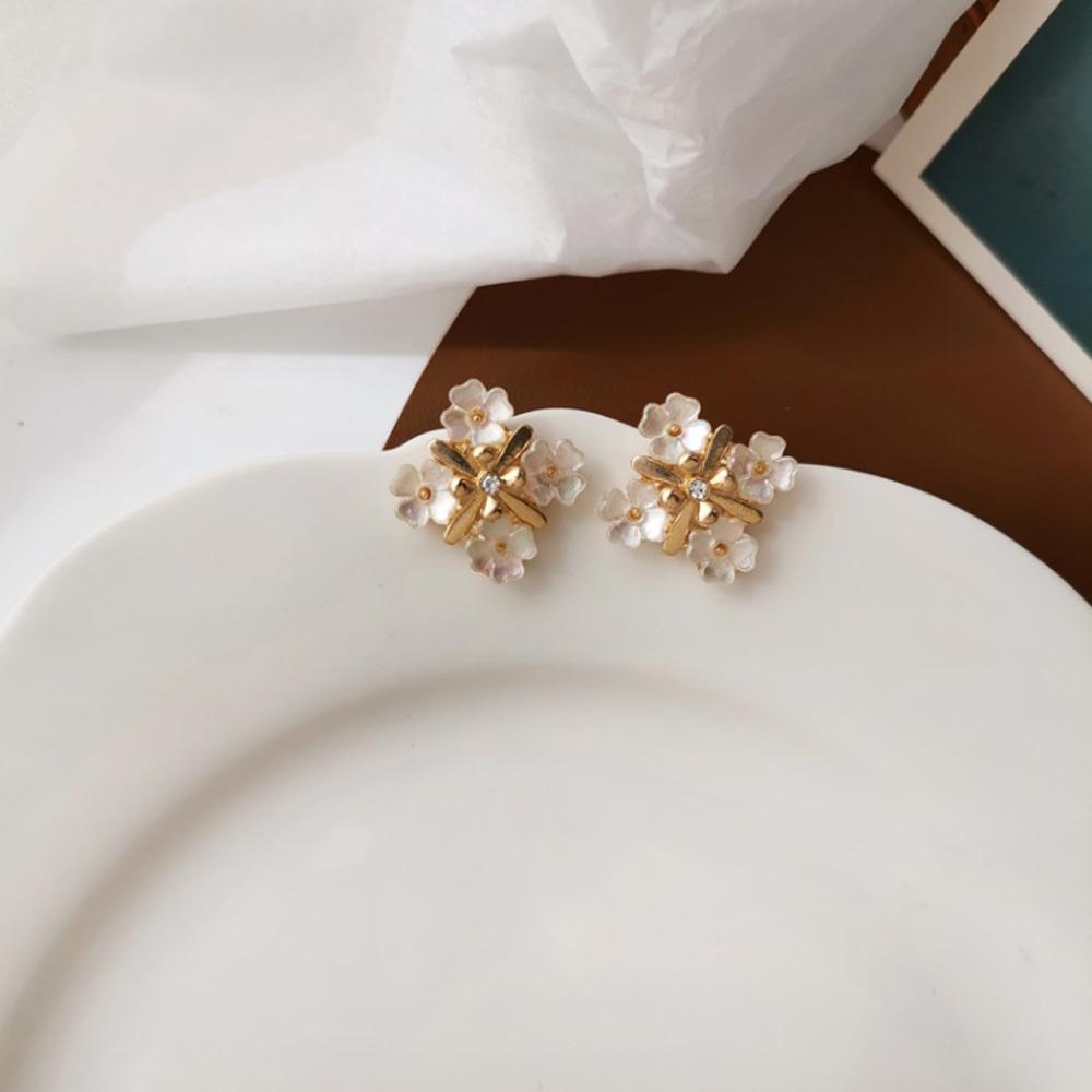 VANES1 Bông Tai Hình Học Thanh Lịch Cho Nữ