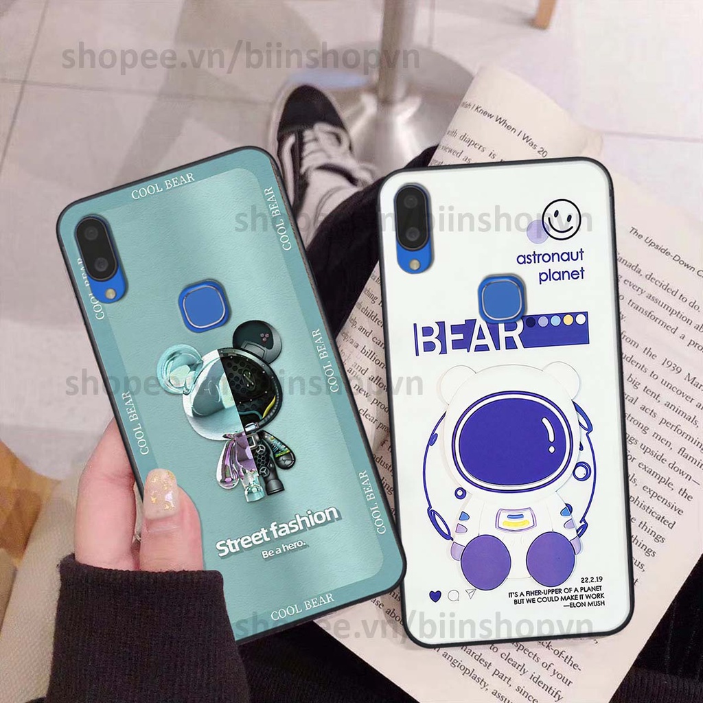 Ốp Vivo V11 / V11i hình gấu bear brick đẹp độc lạ, thời trang, cá tính