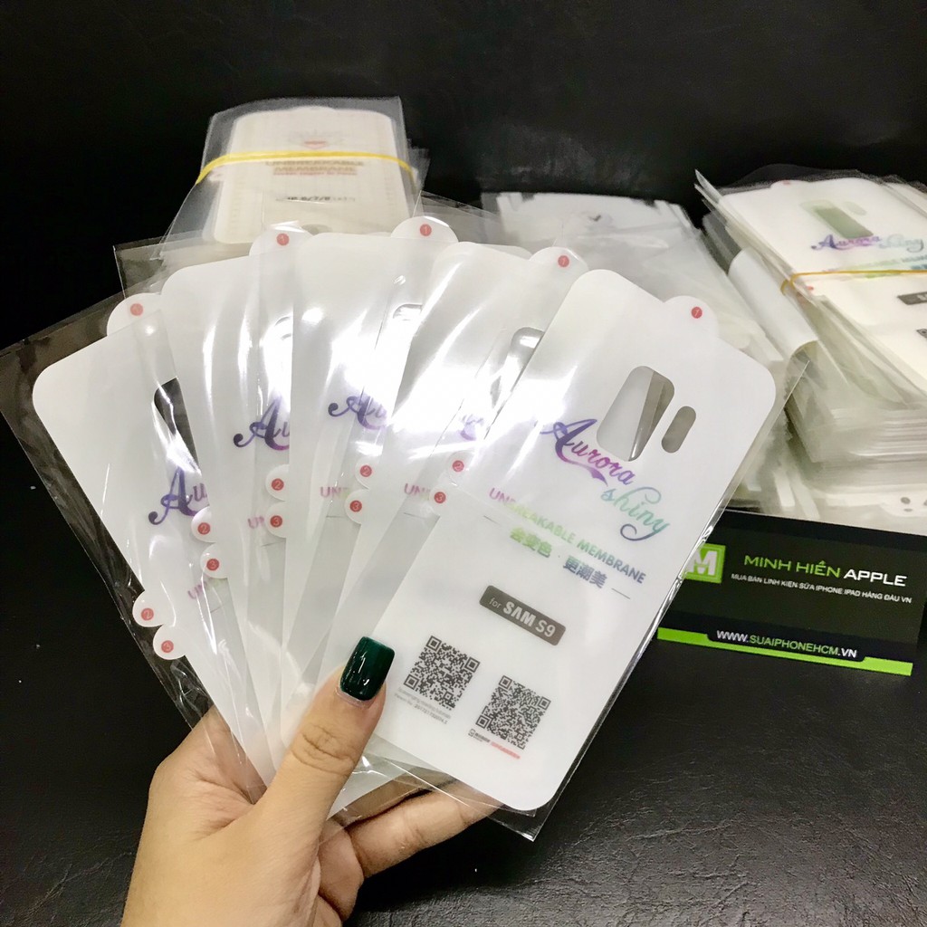 Dán PPF iPhone sam sung All tự phục hồi trầy xước cho màn hình
