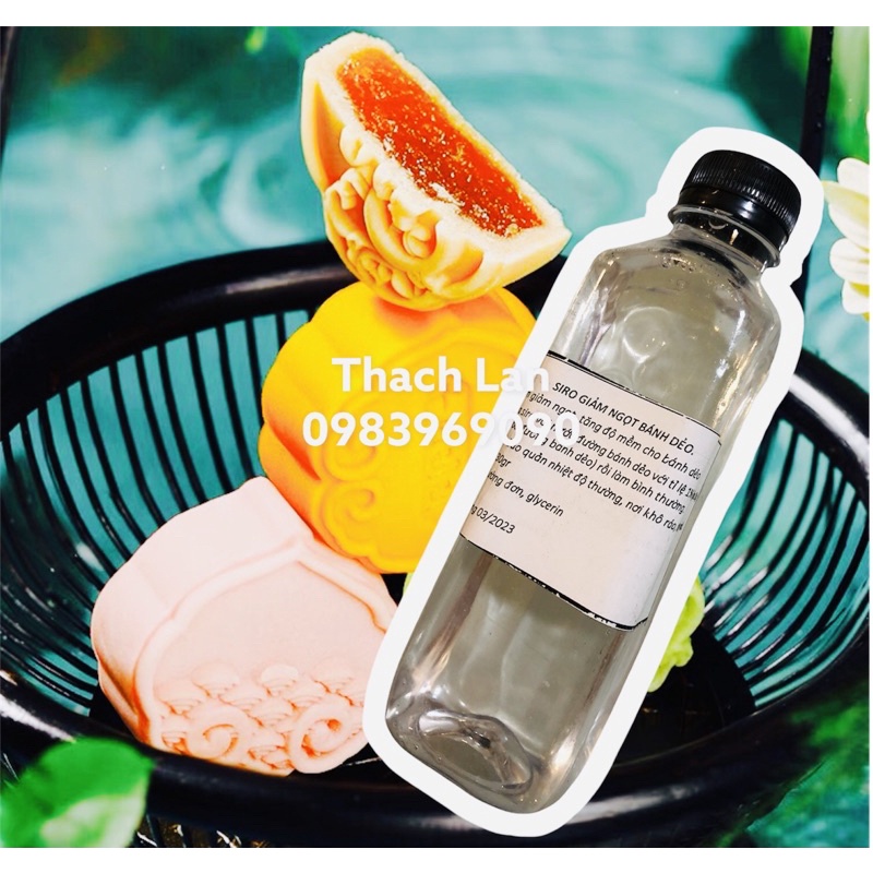 Siro giảm ngọt bánh dẻo