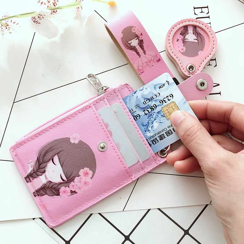 Ví đựng thẻ đa năng in hình doraemon batman totoro