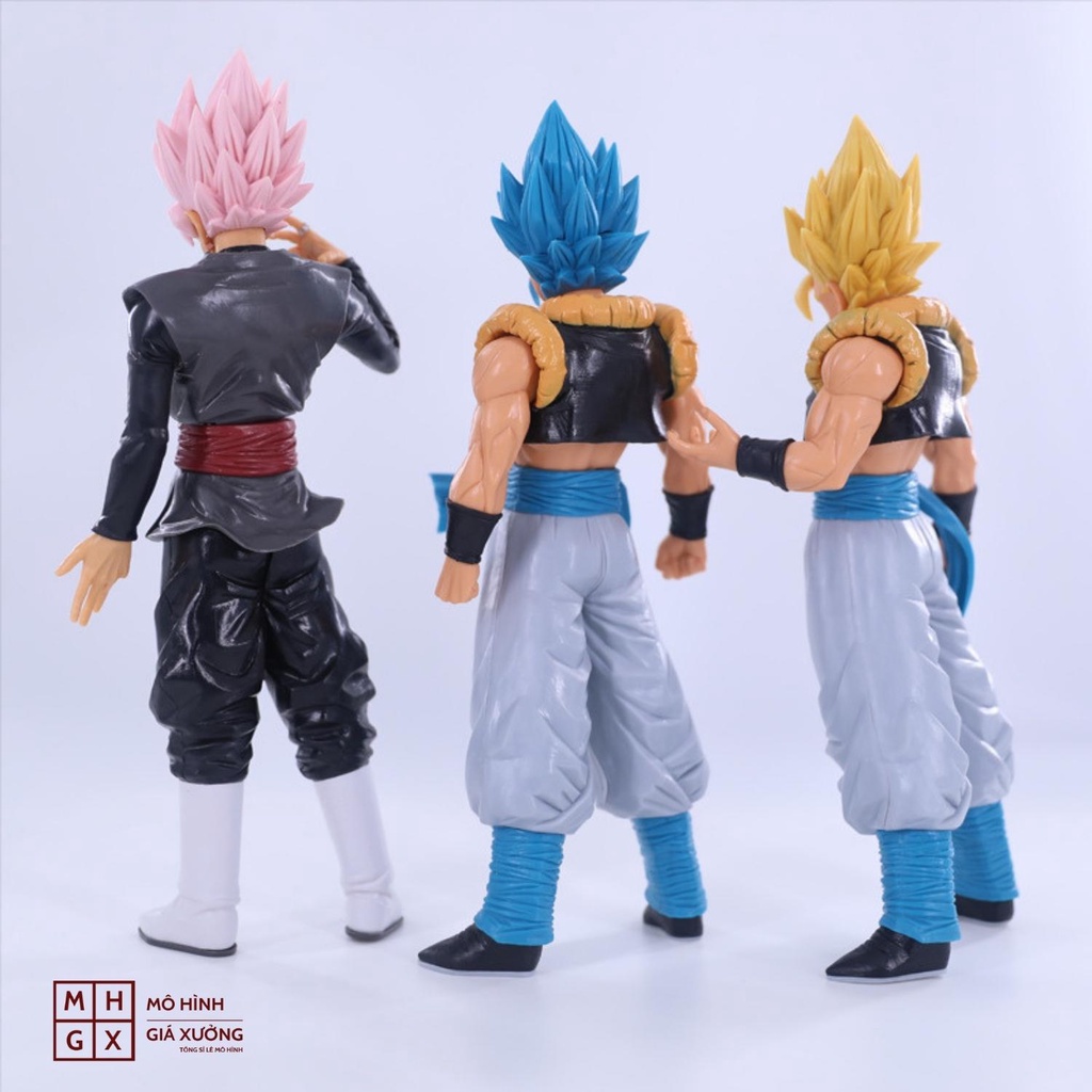 Mô hình Dragon Ball Songoku Black  Gogeta tóc xanh ,tóc vàng hàng siêu chất cao 32cm , figure mô hình 7 viên ngọc rồng