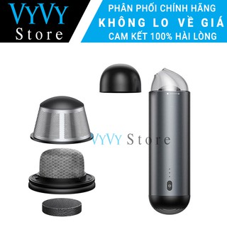 Máy húi bụi cầm tay Baseus Portable Mini Car Vacuum Cleaner - Tích hợp pin dự phòng