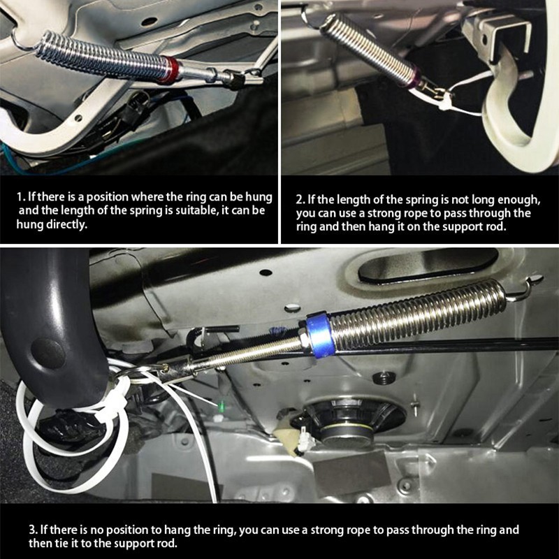 Set dụng cụ lò xo nâng cho cốp xe hơi tự động