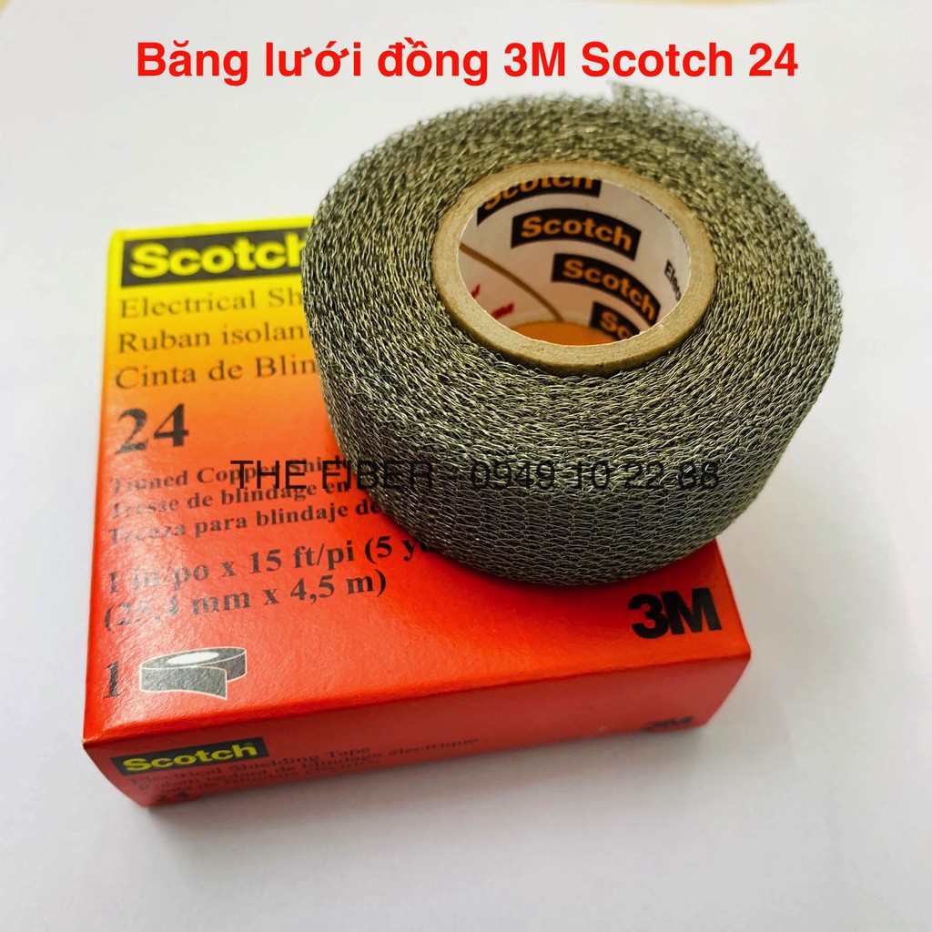 Băng lưới đồng 3M Scotch 24 (25.4mmx4.5M)