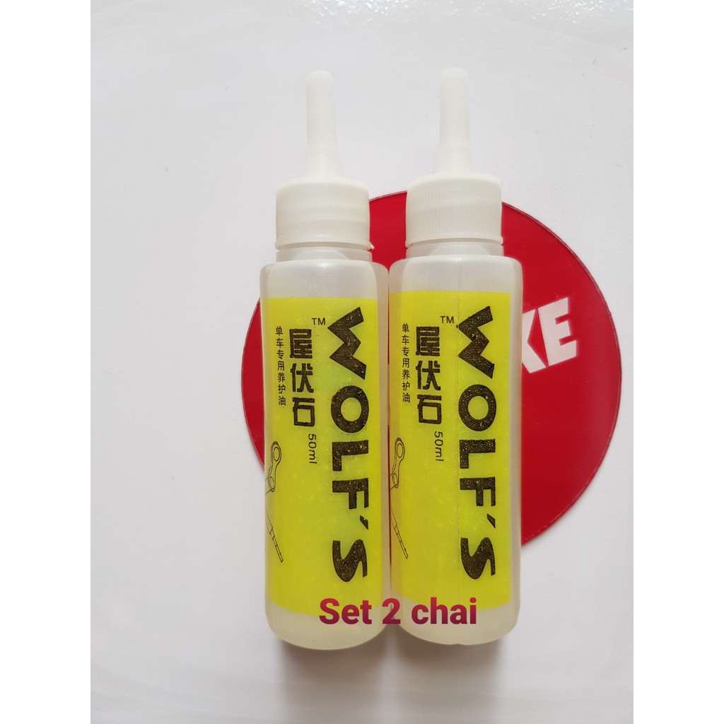 Dầu xích xe đạp Wolf's 50ml