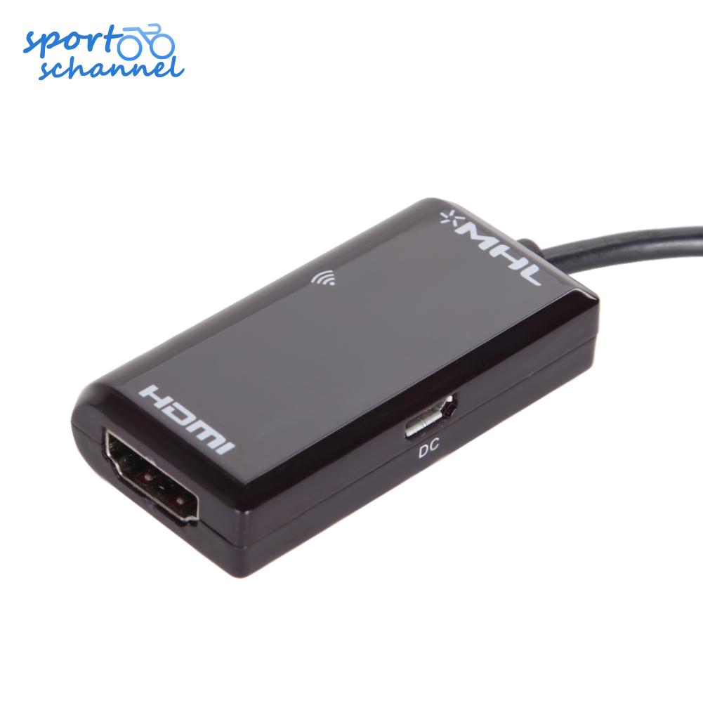 Bộ chuyển đổi MHL Micro USB sang HDMI kèm điều khiển từ xa cho điện thoại Samsung