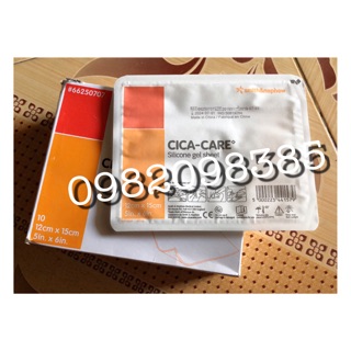 Miếng dán trị sẹo lồi, sẹo mổ hiệu quả CICA CARE GEL SHEET SMITH AND NEPHEW 12*15cm ( HÀNG SẴN )