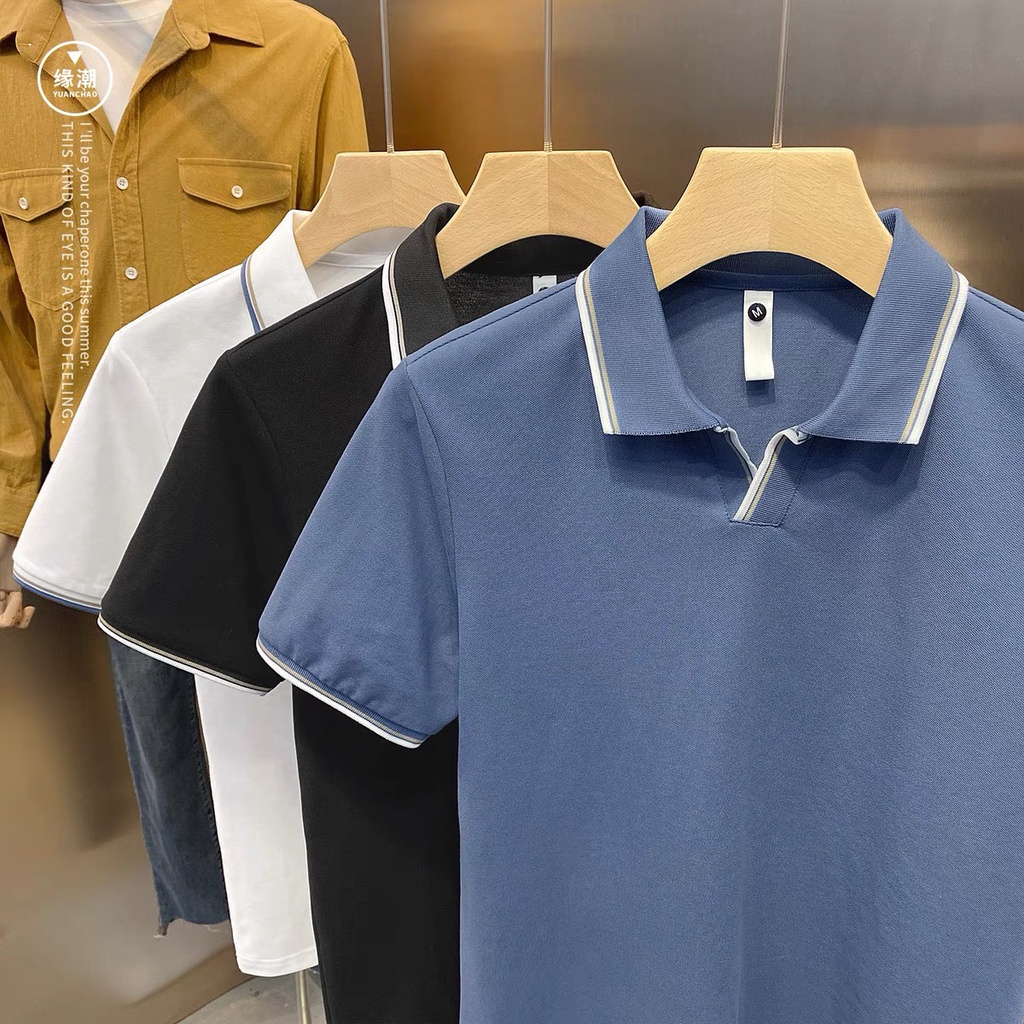 ÁO THUN NAM POLO THỜI TRANG MẪU MỚI 4 MÀU VẢI ĐẸP MỊN MÁT MÃ 24