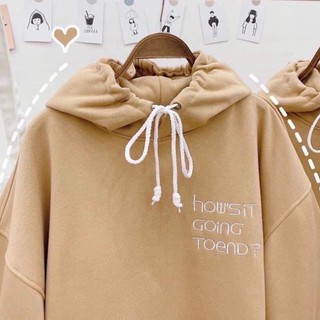Áo hoodie kem freesize < 65kg