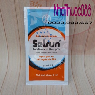 Gói Dầu gội chống gàu Selsun Gói 5ml