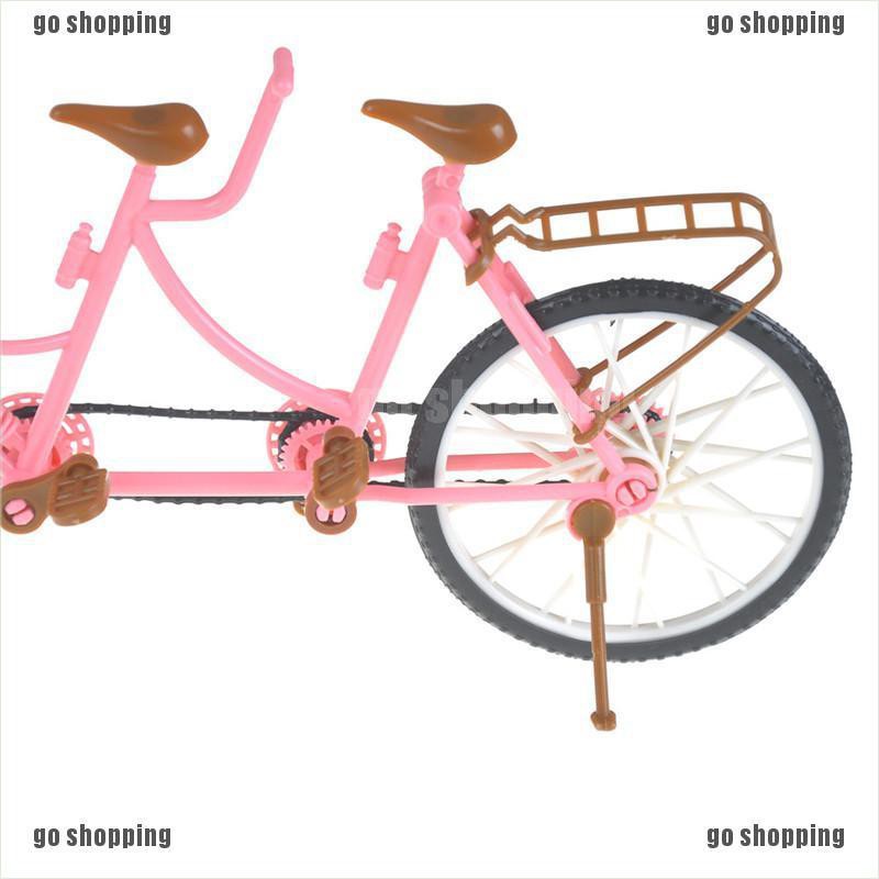 {go shopping}Tandem Bicycle Bike For Kelly &amp; Ken Doll Outdoor Accessories