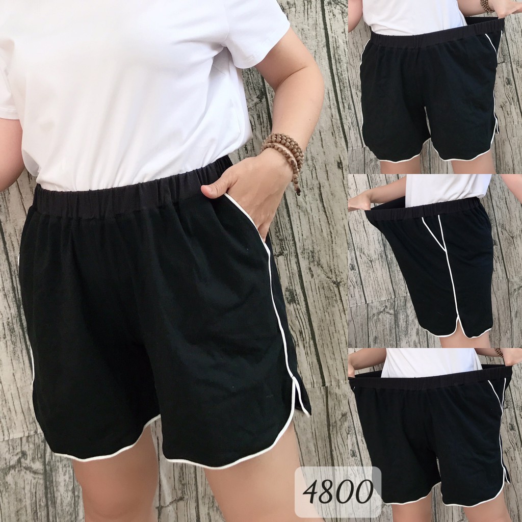 Quần short BIG SIZE viền trắng 4800