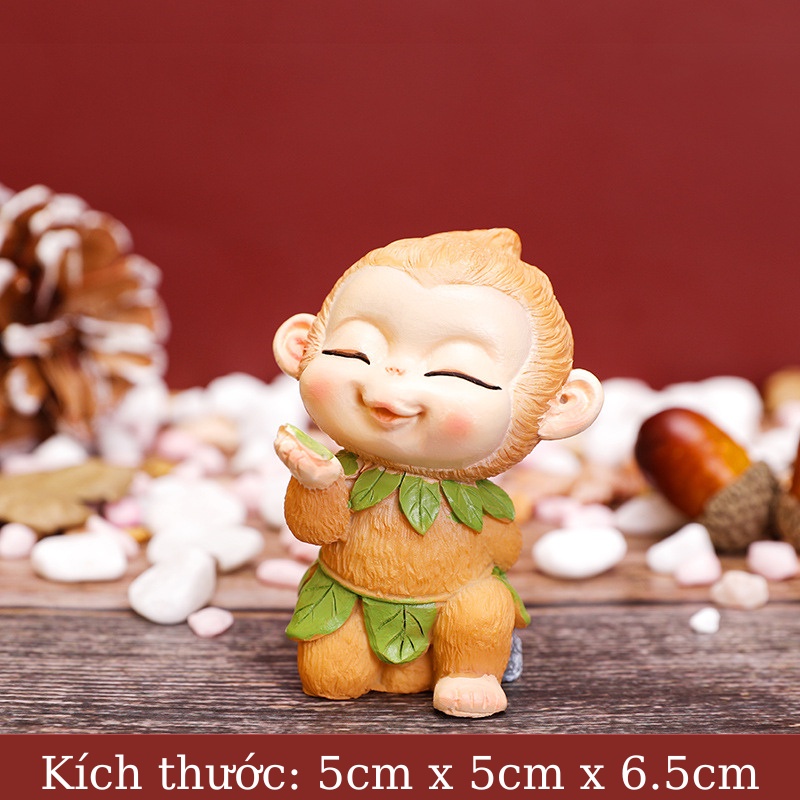 Tượng Tôn ngộ không để bàn, trang trí ô tô đáng yêu  mang lại an nhiên trong cuộc sống - Linh Tinh 10k