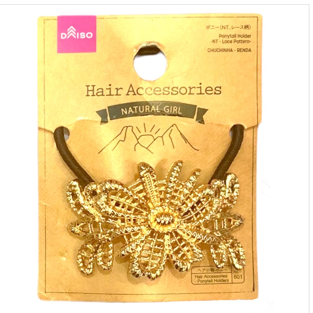 Daiso Cột tóc NT hình đan chéo