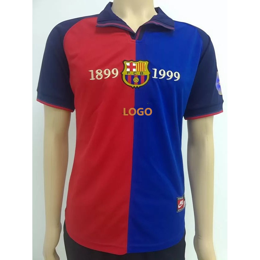 Áo Thun Đá Banh Tay Dài Đội Tuyển Barcelona 1899 1999