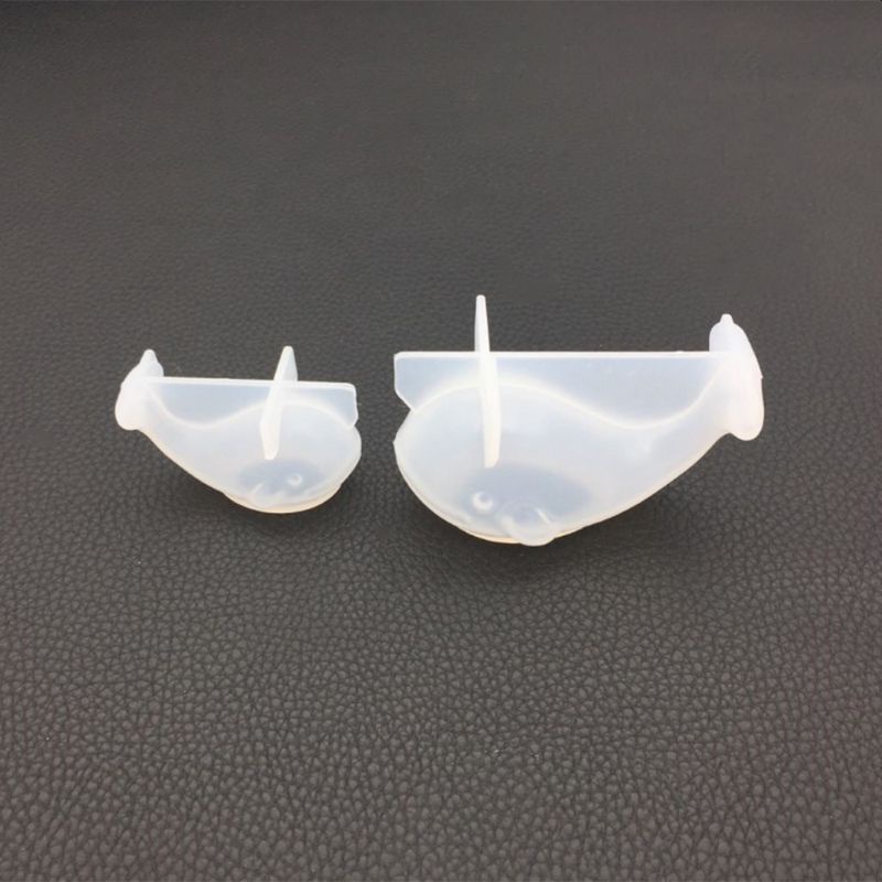 Khuôn Silicone Tạo Hình Cá Heo 3D Làm Trang Trí Epoxy Resin