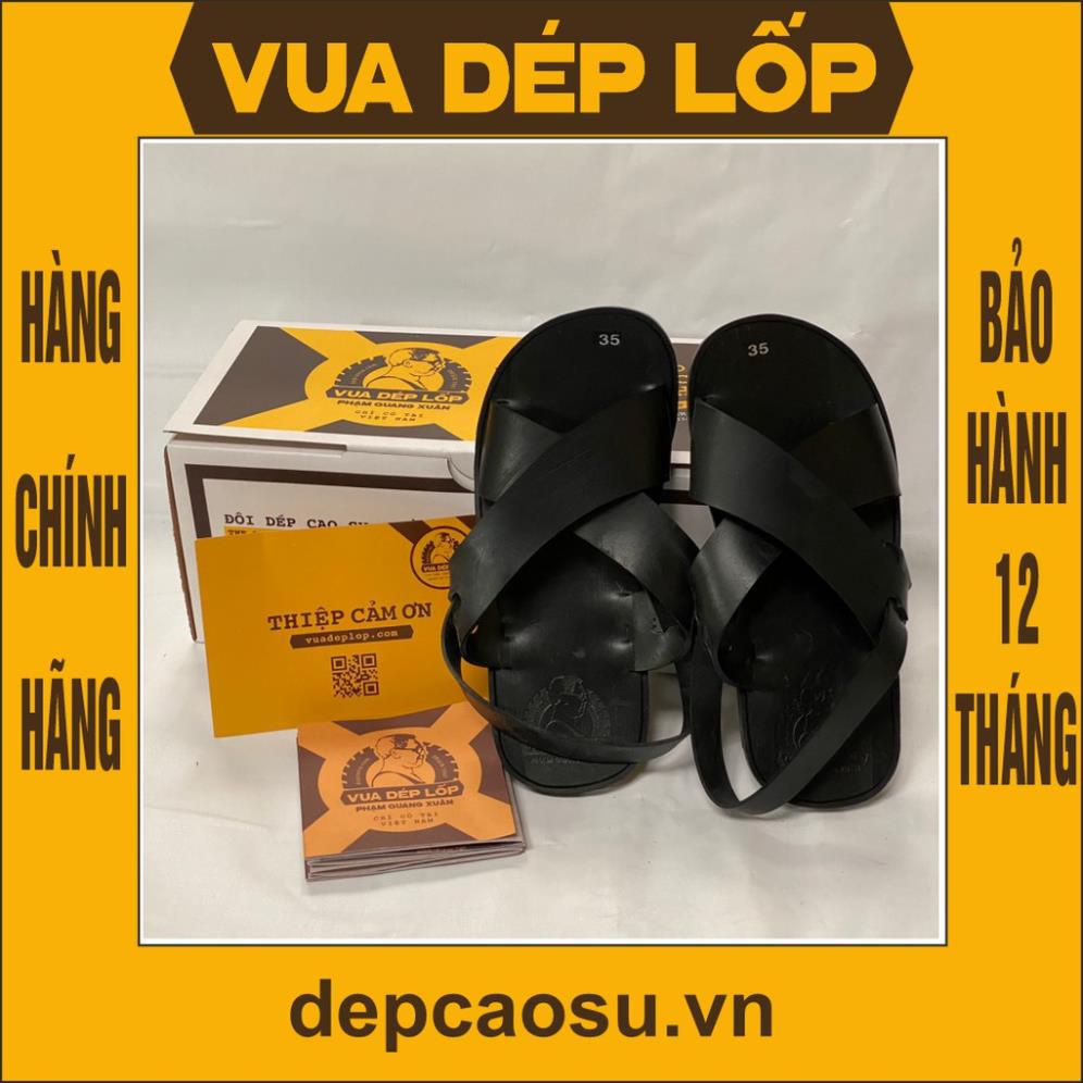 Dép cao su - Mẫu Dép Bác Hồ, được làm thủ công của Vua dép lốp Phạm Quang Xuân, ảnh thật, bảo hàng và sẵn hàng