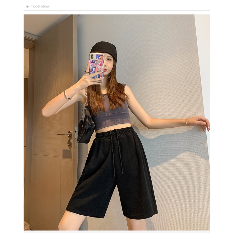Quần Đùi Unisex TÚI HEART Form Rộng Chất Thun Cotton Mịn Mát_VIETSTAR