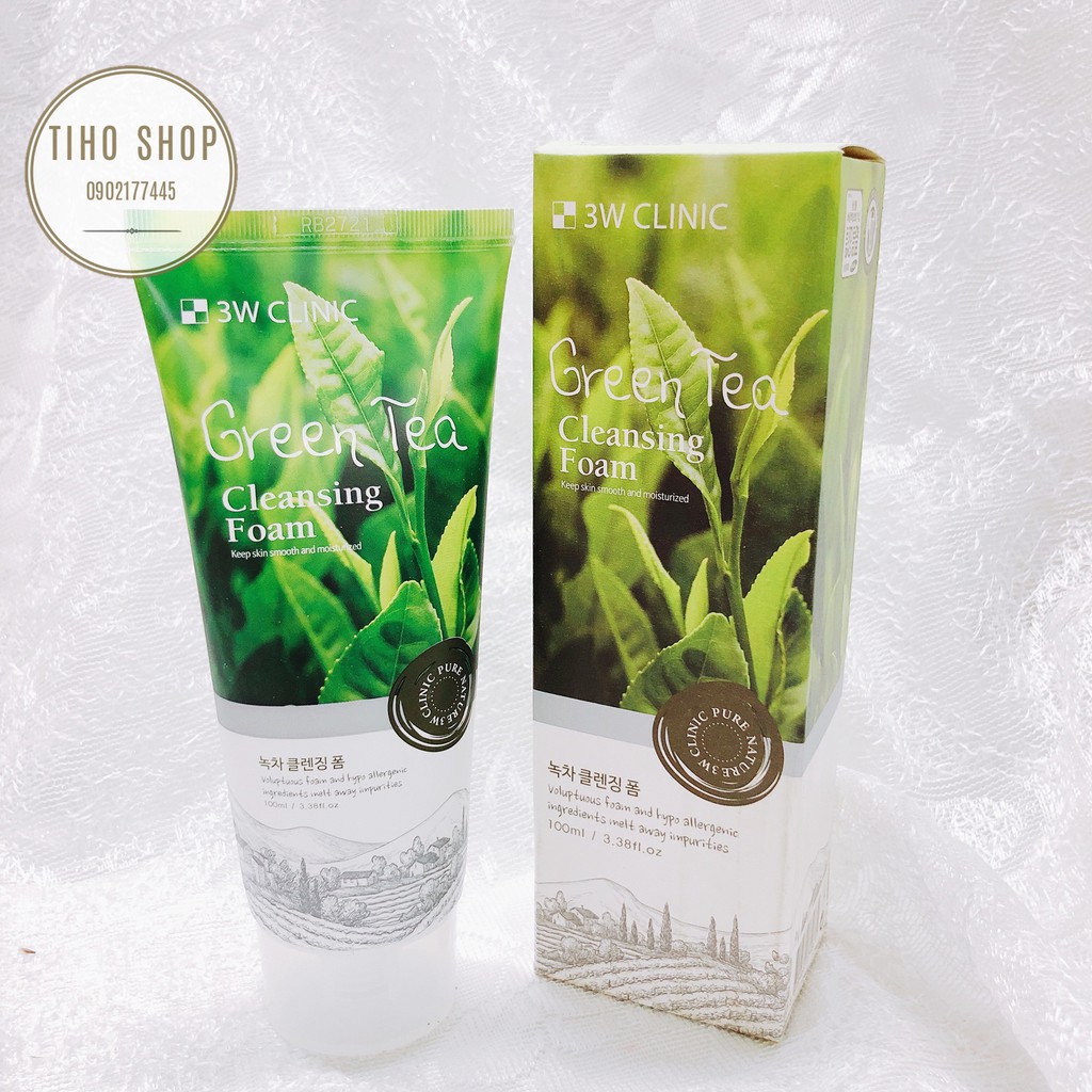 Sữa rửa mặt 3W Clinic Pure Nature Cleansing Foam | BigBuy360 - bigbuy360.vn