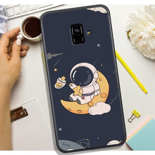 Ốp lưng samsung a5/a8 2018 - a6 2016 - j6 2018 , in hình astronuats chibi cực đẹp.