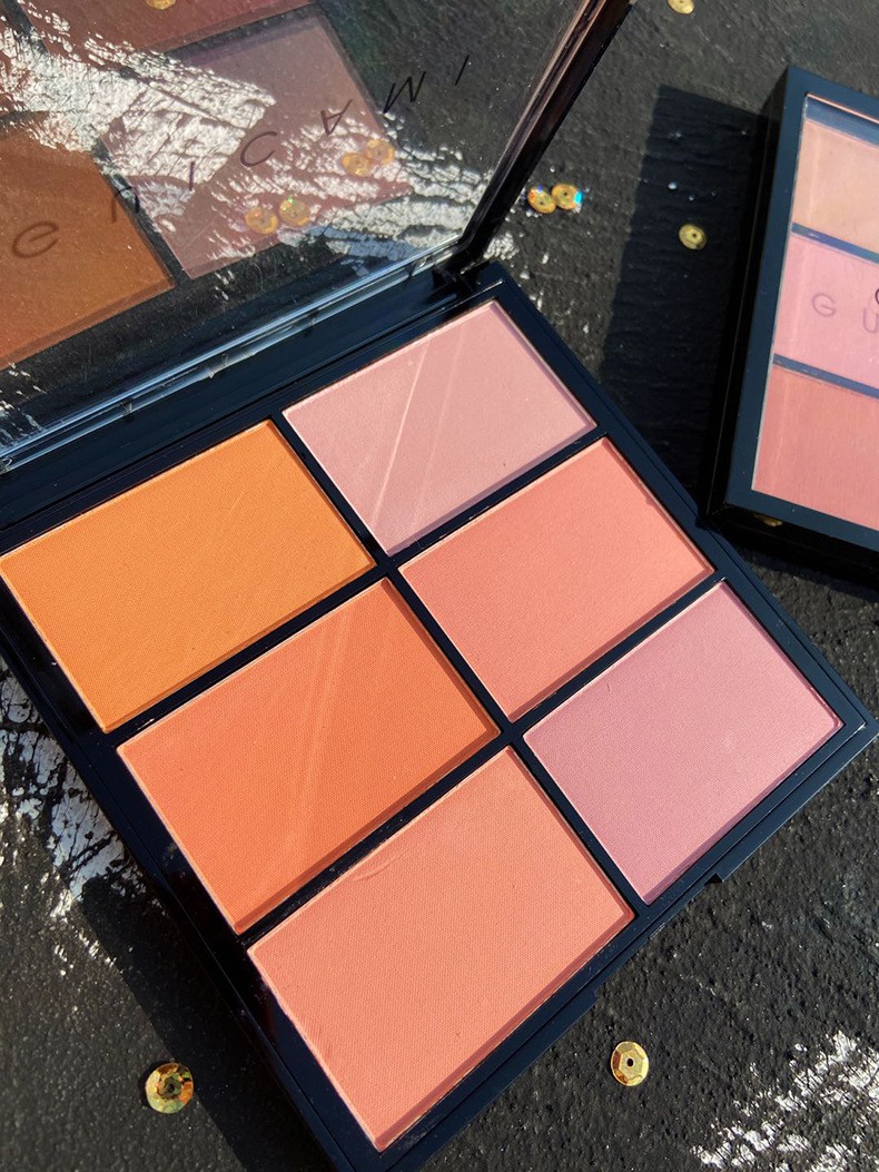 Bảng phấn má hồng Guicami có 6 màu trông nude tự nhiên dễ trang điểm | BigBuy360 - bigbuy360.vn