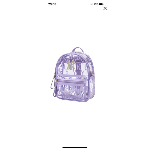 Balo nhựa trong MLB yankee cho bé gái