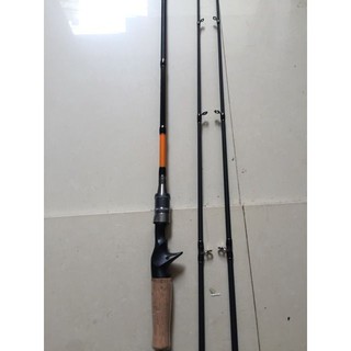 Cần câu máy ngang 2 đọt 1m8 , 2m1 , 2m4