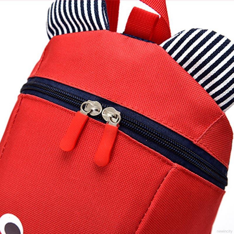 Baby Boys Girls Schoolbag Baby Cute Bear Anti-lost Backpack